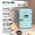 Nostalgia Retro Mini Refrigerator - Aqua Perspective: back