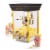 Nostalgia Vintage Commercial Popcorn Cart Perspective: back