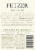 Fetzer Pinot Grigio Perspective: back
