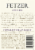 Fetzer Zinfandel Perspective: back