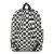 Dickies Checkered Backpack - Black/White Perspective: back