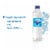 Ice Mountain Sparkling Bottled Water Perspective: back