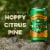 Sierra Nevada Trail Pass Non-Alcoholic IPA Craft Beer Perspective: back