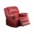 ACME Zuriel Rocker Recliner in Red PU Perspective: back