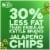 Kettle Brand® Jalapeno Air Fried Kettle Potato Chips Perspective: back
