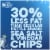 Kettle Brand® Sea Salt and Vinegar Air Fried Kettle Potato Chips Perspective: back