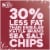 Kettle Brand Potato Chips Air Fried Himalayan Salt Kettle Chips Perspective: back