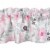 Bedtime Originals Blossom Pink/Gray Watercolor Floral Window Valance Perspective: back