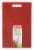 Dasex Polyfiber Flax Cutting Board - Red Perspective: back