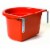 Little Giant FF11RED 20 Quart Durable Fence Feeder with Mounting Brackets, Red Perspective: back