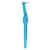 TEPE Interdental Brush Angle Cleaners - Dental Brushes Between Teeth 6 Pk, Blue .6mm Perspective: back