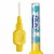 TEPE Interdental Brush Original Cleaners - Dental Brushes Between Teeth 25 Pk, Yellow .7mm Perspective: back