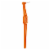TEPE Interdental Brush Angle Cleaners - Dental Brushes Between Teeth 25 Pk, Orange .45mm Perspective: back