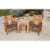 Leigh Country Sequoia Conversation Set Perspective: back