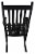 Leigh Country Black Heartland Single Rocker Perspective: back