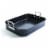 Gibson Home French Roaster 2 Piece Carbon Steel Turkey Chicken w/ Roast Rack Perspective: back