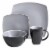 Gibson Home Soho Lounge Matte Dinnerware Set Perspective: back