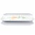 Martha Stewart Botanical Garden Ceramic Serving Platter - White Perspective: back