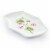 Martha Stewart Botanical Garden Ceramic Plate Set - White Perspective: back