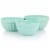 Martha Stewart Stoneware Bowl Set - Mint Perspective: back