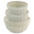 Martha Stewart Stoneware Bowl Set - Beige Perspective: back