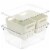 Martha Stewart 4 Piece Mini Basket Fresh Keeper Container Set Perspective: back
