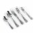 Martha Stewart Springbank Stainless Steel Flatware Set Perspective: back