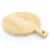 Martha Stewart Mango Wood Round Charcuterie Serving Board Perspective: back