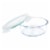 Martha Stewart Glass Food Storage Container with Lid Perspective: back