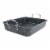 Kenmore 16.5 Inch Large Carbon Steel Roaster With Rack Perspective: back