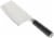 Babish German Steel Cleaver Kitchen Knife 6.5 in Perspective: back