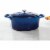 Gibson 7 qt Oval Dutch Oven Crock Pot, Sapphire Perspective: back