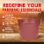 Little Giant 11 Gallon Heavy Duty Farm Bucket Poly/Rubber Flex Tub with Handles Perspective: back