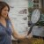 Black Flag Handheld Bug Zapper Racket - Black Perspective: back