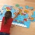Educational Insights® World Foam Map Puzzle Perspective: back