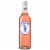 French Blue Bordeaux Merlot France Rose Wine Perspective: back