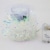 Christmas Tinsel Garland Multicolored Plastic 30 Led Lights Iridescent Bat0307m Perspective: back