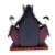 Halloween Monster Light-Up House Paper Fangs Battery Operated Bats Hw1817 Perspective: back