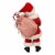 Christmas Santa With Candy Canes Fabriche Backpack Sweet Treats Fa0172 Perspective: back