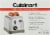 Cuisinart Metal Classic 2-Slice Toaster - Silver Perspective: back