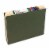 Smead Two Inch Capacity Box Bottom Hanging File Folders Letter Green 25/Box 65090 Perspective: back
