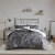 Madison Park Essentials Lilia 9 Piece Reversible Complete Bedding Set with Cotton Sheet King Perspective: back