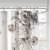 Madison Park Cassandra Cotton Percale Bathroom Shower, Bath Fabric Curtains, Blush - 72 x72 Perspective: back