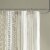 INK+IVY Imani Tufted Chenille 100% Cotton Shower Curtain, Ivory - 72x72 Perspective: back