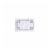 Madison Park Glam Cotton Tufted Bath Rug with White Finish MP72-7332 Perspective: back