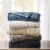 Burlington Berber Blanket Tan Full/Queen Perspective: back