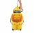 Rubbermaid Commercial Mop Bucket and Wringer,Yellow,8 3/4 gal FG758088YEL Perspective: back