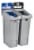 Rubbermaid Commercial Slim Jim Recycling Container 2007914 Perspective: back