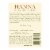 Hanna Russian River Valley Sauvignon Blanc White Wine Perspective: back