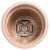 Bloem LP12908 12 in. Lucca Self Watering Planter with Saucer, Charcoal Perspective: back